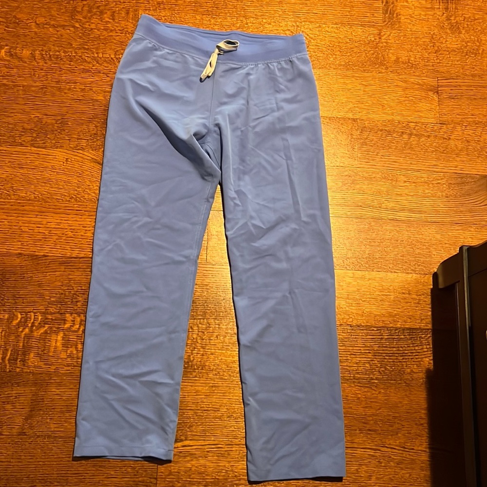 Figs Women's Straight Leg Livingston Pants - Ceil Blue